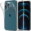 Spigen Cover Liquid Crystal Compatibile con iPhone 12 e Compatibile con iPhone 12 PRO - Trasparente