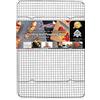 Kitchenatics Graticola a filo in acciaio inox professionale per raffreddare e riscaldare - adatta alla teglia del forno - per biscotti e dolci -nel forno per cucinare, affumicare (25,4 x 38,1 CM)