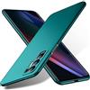 Bastmei Cover per Oppo Find X3 Neo 5G, Ultraleggero Ultrasottile Antiscivolo Antigraffio Della Telecamera, PC Rigido Smerigliato Cover per Oppo Find X3 Neo 5G (Verde, Smerigliato)