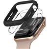 Ringke Slim per Cover Apple Watch 6/5 / 4 / SE 40mm - Clear & Black