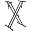 TIGER Kys16-Bk - Supporto Tastiera Con Cinghie Di Sicurezza