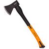 Mivos Ascia da Taglio di Legno 1250 g / 62 cm/Spaccalegna con Testa in Acciaio e Manico in Fibra di Vetro/Ascia da Spacco Universale per Giardino e Foresta/Accetta da Forestale