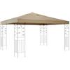 QUICK STAR Quick-Star - Tetto di Ricambio per Gazebo, 3 x 3 m, Colore: Beige