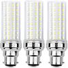 HZSANUE LED Lampadina Mais 20W, B22 Lampadina Baionetta, 6000K Bianco Freddo, 2200LM, 150W Lampadine Incandescenza Equivalenti, Non Dimmerabile, Confezione da 3