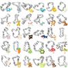 Joyoldelf Stampi Biscotti Flora e Fauna - 30 Pcs Forme Biscotti in Acciaio Inox, Formine Biscotti Bambini, Stampo per Dolci, DIY Pasquali per Biscotti Stampini, Adatto per Pasticceria, Pasta, Cookie