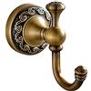 CASEWIND ganci da parete in ottone retrò, porta asciugamani ganci appendiabiti antico, portasciugamani vintage montaggio a parete nostalgia con foratura per cucina
