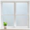 rabbitgoo Pellicola per Vetri Finestre Privacy 90x200cm, Pellicola Adesiva Vetri Satinata Oscurante, Senza Colla, Nessun Residuo, Opaca ma Lascia Passare la Luce, Facile da Applicare per Box Doccia