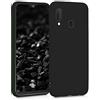 kwmobile Custodia Compatibile con Samsung Galaxy A20e Cover - Back Case per Smartphone in Silicone TPU - Protezione Gommata - nero matt