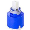 LAXARA Cartuccia 35 mm HD blu ceramica per rubinetto Franke miscelatore monocomando, sostituisce 133.0372.710 | cartuccia di ricambio, rubinetto