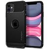 Spigen Cover Rugged Armor Compatibile con iPhone 11 - Nero