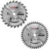 Saxton Blades Saxton TCT135MXA TCT Circular Lama per legnos 135mm x 12.7mm (10mm) foro compatibile con Bosch Makita Dewalt - Confezione A