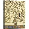 LuxHomeDecor Gustav Klimt The Tree of Life L'Albero della Vita 70x50 cm Quadro Stampa su Tela con Telaio in Legno