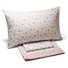 Caleffi - Completo Letto Matrimoniale con Lenzuola Matrimoniali Cotone 100% 240x285, Lenzuolo con Angoli Matrimoniale Coprimaterasso Sotto 180x200 per Materasso Alto 28cm, 2 Federe Cuscino Letto 50x80