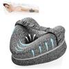 BEAUTRIP Cuscino per Gambe | Ginocchiera ergonomica per Dormire | Ginocchiere in Memory Foam con Cinturino per traversina Laterale | Cuscino poggiagambe sfoderabile e Lavabile
