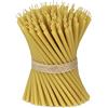 NKlaus 355g. Candele d'altare in cera d'api qualità chiesa candele sottili rituali (circa 100 pezzi) 36261