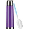 Gräwe-shop - Thermos con tappo ad avvitamento e coltellino da campeggio, 1 l C3 lavanda