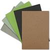 NEUSER PAPIER UmWelt by GUSTAV NEUSER® Carta kraft vintage confezione con colori assortiti, 50 fogli, formato DIN A5, 240 g/m², carta riciclata 100% ecologica, per bricolage e fai da te