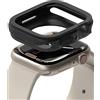 Ringke Air Sports Compatibile con Cover Apple Watch 9/8 / 7 45mm, SE / 6/5 / 4 44mm, Custodia Antiurto Robusta Resistente Graffi TPU - Black Nero
