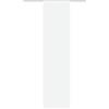 Home Fashion - Tenda a Pannello in Voile, Poliestere, Cotone, Bianco, 245 x 60 cm