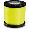 AUSONIA - Bobina di Filo per decespugliatore Quadro Giallo 4,0 mm x 2 kg