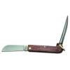 Coltello inox manico legno