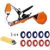 Jajadeal Legatrice per Piante Vigneto Pomodori, Tying Macchina Nastro Strumento Attrezzo da Giardinaggio, Tape Tool per Legare Fiori Frutta Verdura Pomodoro Melanzana