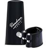 Vandoren LC22P Legatura in Pelle e Copribocchino in Plastica per Clarinetto Mib