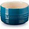 Le Creuset Ramequin impilabile in gres vetrificato, 200 ml, Blu (Deep Teal), 70403206420099