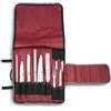 AUSONIA - Astuccio da cuoco 10 pz, 9 coltelli chef master e 1 affilatoio