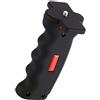 fuxunamz Impugnatura per fotocamera con vite 1/4 pollici e fori filettati, supporto per fotocamera DSLR, impugnatura ergonomica per fotocamera palmare stabilizzatore per il trasporto, 12x5cm, colore nero