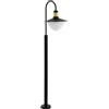 Eglo Sirimone Lampada a Stelo, in Acciaio Zincato 60 W, Nero/Oro
