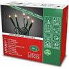 Konstsmide 6353-820 Micro catena di luci per interni, alimentata a rete, numero di lampadine 50 LED, ambra Bel