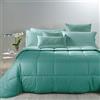 Caleffi 69623 Cotone Bicolor Trapunta per Matrimoniale Letto, Anice