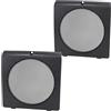 tomzz Audio 2857-015 Tasca porta griglia altoparlante compatibile con VW Golf 2 II Jetta 2 II nero