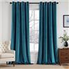 MIULEE Tende Velluto Blu per Interni Tenda Moderne, Eleganti Tenda per Camera da Letto Salotto e Soggiorno, 2 Pezzi Tende Oscuranti Termiche per Interni Velluto con Occhielli L 140 x A 225 CM