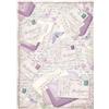 Carta di riso Provence Lettere