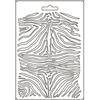 Stampo per modellare Savana Zebra Pattern - Texture