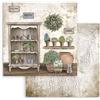 Carta Scrap Romantic Garden House Credenza