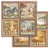 Carta Scrap Savana 4 Cards