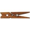 LWR CRAFTS Mollette in legno piccole 1-7 / 8 4,8 cm 50 pezzi per confezione (giacobino)