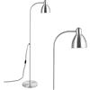 IKEA LERSTA - Lampada da terra e da lettura in alluminio/acciaio