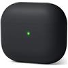 elago Custodia Liquid Hybrid Compatibile con AirPods 3 Cover, Protezione con Struttura a Triplo Strato (Nero)