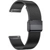 MUENShop 22mm Cinturino Compatibile con Huawei Watch GT 3/4 46mm Samsung Galaxy Watch 46mm Cinturini in Acciaio Inossidabile di Ricambio Compatibile con Orologi per Donna e Uomo