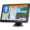 NAVRUF Bluetooth Navigatore Camion Camper 7 Pollici 2024 GPS Navigatore Satellitare Auto Autobus Taxi, Mappa 2D/3D, Aggiornamenti gratuiti delle mappe a vita