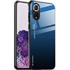 DOINK Cover in vetro sfumato per Huawei Honor 50 5G | Huawei Nova 9 colorato custodia in vetro temperato + TPU Silicone - Colore 7