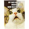 UK Greetings Biglietto di compleanno per lui/lei/amico/a - Meme Design