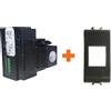 Sirsen sensore incasso a doppia tecnologia filare universale compatibile Gewiss Chorus grigio scuro - DT-KEY