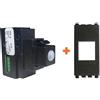 Sirsen sensore incasso doppia tecnologia filare universale compatibile Vimar Eikon grigio scuro - DT-KEY