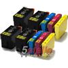 KIT 10 CARTUCCE XL COMPATIBILI CON EPSON 27XL T2711 T2712 T2713 T2714 NERO+COLORI - NO-NAME