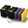 KIT 5 CARTUCCE XL COMPATIBILI CON EPSON 27XL T2711 T2712 T2713 T2714 NERO+COLORI - NO-NAME